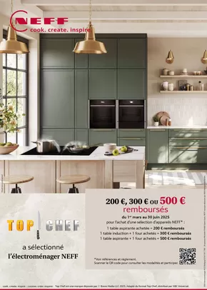 NEFF VOUS REMBOURSE JUSQU'A 500€