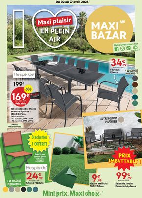Maxi plaisir en plein air